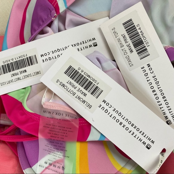 White Fox Swim Set - Picture 10 of 16